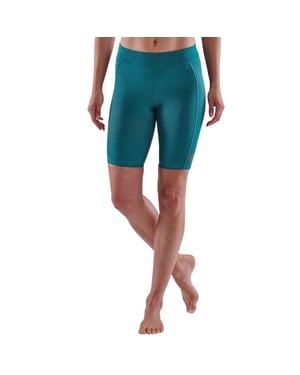 Skins - "Series-3" Kompressions-Shorts für Damen (Blaugrün)