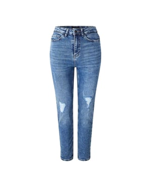 Pieces - Jeans für Damen (Mittelblau)