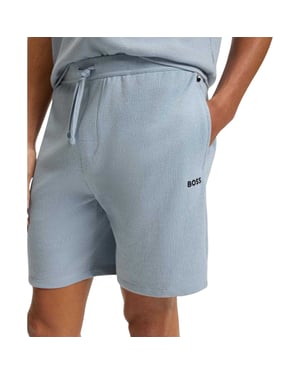 Boss - Schlafanzug-Shorts für Herren (Blau)