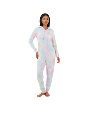 Brave Soul - "It Was All A Dream" All-in-One Nachtwäsche für Damen, Schmal (Pastell-Rosa)