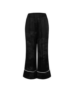 Off White - Schlafanzughose für Damen (Schwarz)