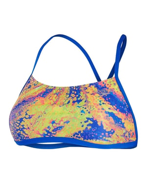 Speedo - Bikini Oberteil für Damen (Pink/Gelb)