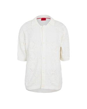 Hugo - Strickjacke für Herren (Weiß)