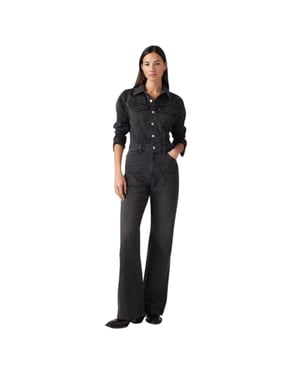Levis - Jumpsuit für Damen, Denim (Schwarz)