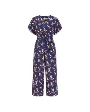 Yumi - Jumpsuit für Damen (Marine)