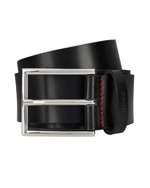 Hugo Boss - "Giaspo" Gürtel für Herren, Leder (Schwarz)