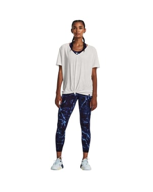 Under Armour - "Project Rock" 7/8 Leggings für Damen (Blau)
