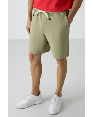 Herren Sweatshorts aus Baumwolle-Polyester