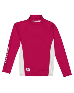 Musto - "Champ Sunblock" Hautausschlagschutz-Oberteil für Kinder, Fitnessstudio (Pink)
