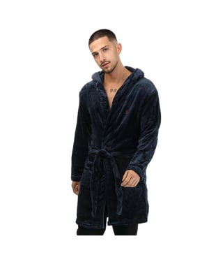 Farah - Morgenmantel für Herren, Polyester (Marine)
