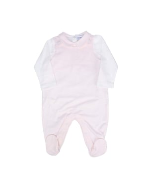 Emporio Armani - Strampelanzug-Set für Mädchen, Baumwolle (Pink)