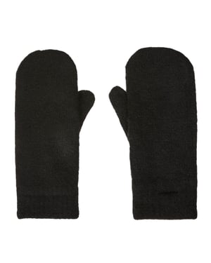 Pieces - Fäustlinge für Damen, Winter (Schwarz)