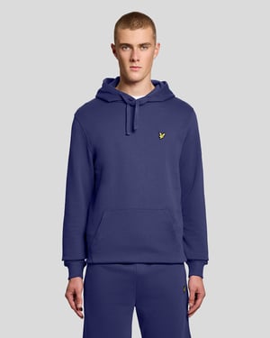 Loopback Baumwoll-Hoodie