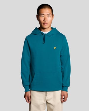 Loopback Baumwoll-Hoodie