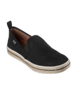 Skechers - "Flexpadrill" Espadrillen für Damen, Canvas (Schwarz)