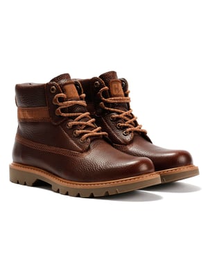 Caterpillar Colorado 2.0 Leder Herren Glänzende Ingwer Stiefel