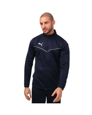 Puma - "Team Rise" Jacke für Herren, Feuchtigkeitsabweisend, Training, Regulär (Marine)