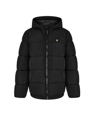 Lyle & Scott - Steppjacke für Kinder, Gesteppt (Schwarz)