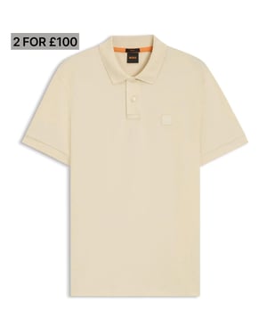 Boss - "Passenger" Poloshirt für Herren (Hellgelb)