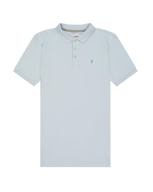 Farah - "Bugsworth" Poloshirt für Jungen, kurzärmlig (Wasserblau)