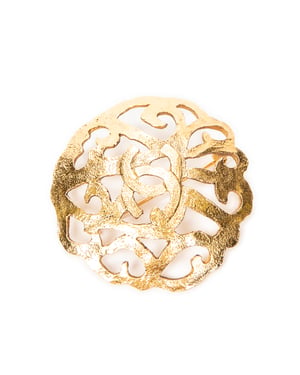 CC Brooch Brosche