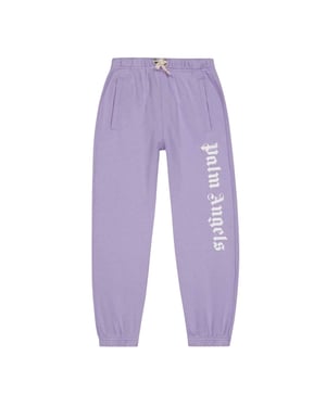 Palm Angels - Jogginghosen für Kinder (Flieder/Weiß)