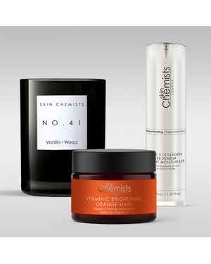 SkinChemists Relaxation & Stress Release Evening Gift Set für fahle, trockene Haut