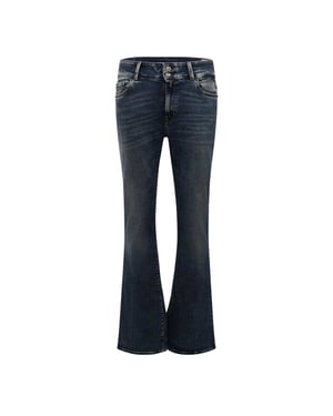 Replay Damen New Luz Bootcut Jeans (Blau)