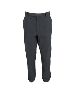 Prada Schwarze Nylon-Hose mit geradem Bein
