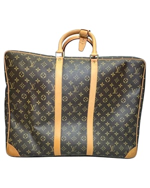 Louis Vuitton Monogram Sirius 55 Koffer aus braunem Canvas