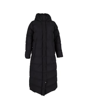 Max Mara Daunenmantel aus schwarzem Polyamid