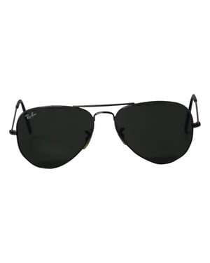 Ray-Ban Classic Aviator Sonnenbrille in Schwarzmetall
