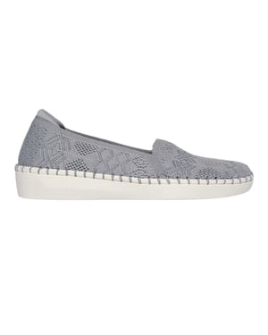 Skechers - "Sepulveda" Sneaker für Damen, gehäkelt (Grau)