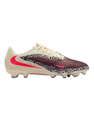 Nike - "Academy" Fußballschuhe mit festem Boden für Herren (Burgunderrot/Digitaler Druck)