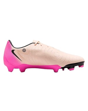 Nike - "Phantom GX II Academy" Fußballschuhe mit festem Boden für Herren (Orange/Pink)