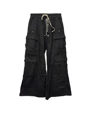 Rick Owens DRKSHDW Cargohose aus schwarzer Baumwolle