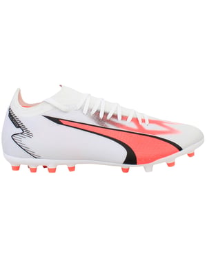 Puma Ultra Match MG Herren-Fußballschuhe - Weiß