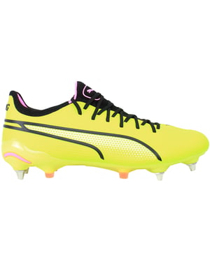 Puma King Ultimate MxSG Herren Gelbe Fußballschuhe