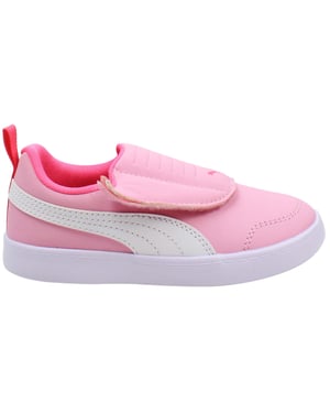Puma Courtflex v2 Gepolsterte V Kinder Pink Sneaker