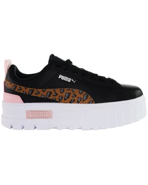 Puma Mayze Wild Kinder Sneakers Schwarz