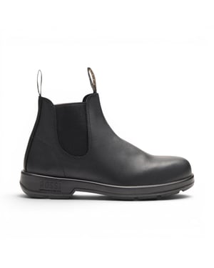 Rossi 404 Schwarze Leder-Chelsea-Stiefel für den Outdoor – Spinifex