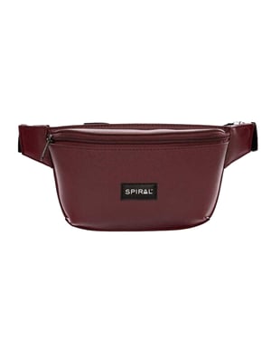 Spiral - "Chelsea" Gürteltasche, Halbmondförmig (Maulbeere Lila)