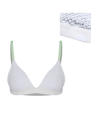 Puma x Rihanna Fenty Dreieck-Bikini-Oberteil für Damen in Weiß