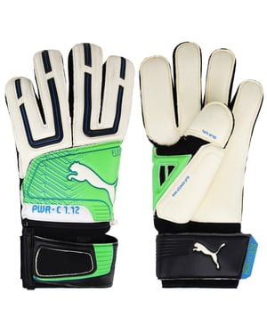 Puma Power Cat 1.12 Herren Weiß/Grün Torwarthandschuhe