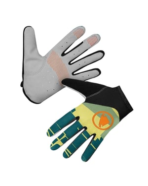 Endura - Radfahrer-Handschuhe für Damen, Netzmaterial, Silikon, Kunststoff (Dunkelpetrol)