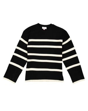 Vero Moda - "Saba" Pullover Top für Kinder, leger (Schwarz/Birke)