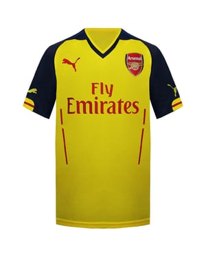 Puma Arsenal Fly Emirates Kinder T-Shirt Navy/Gelb
