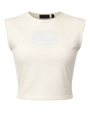 Puma x Rihanna Fenty Damen Vanille Crop Top