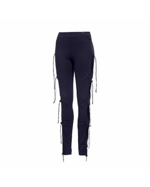 Puma x Rihanna Fenty Raffung Damen Navy Leggings