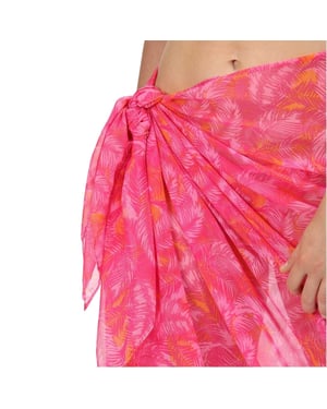 Regatta - Sarong für Damen, Transparent (Palmenrosa bedruckt)